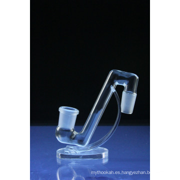 Tubo de agua de vidrio para fumar con cachimba y adaptador &quot;Drop-Down&quot; (ES-GB-581)